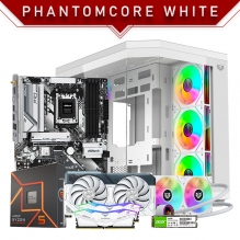 PC Gamer PhantomCore White | Ryzen 5 7600X | RTX 4060 Ti | 32GB DDR5 6800MHZ | SSD M.2 1TB